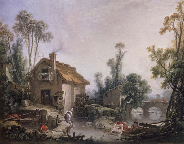 Landscape with a Watermill